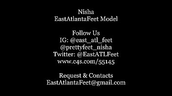Nisha Mood Polish Footjob #eastatlantafeet