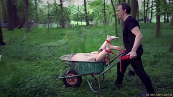 Ball Gagged And Dildo Cunt Smashed Big Tits Blonde Is Fucked Merciless