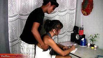 Filipino School T-girl Gets Her Asshole Filled With Man Meat