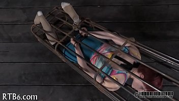 Stripping Inside A Miniature Iron Cage - Video 4981883