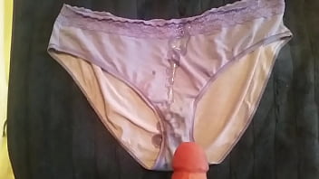 Average Cock Cums On Panties To 70s Porn Music