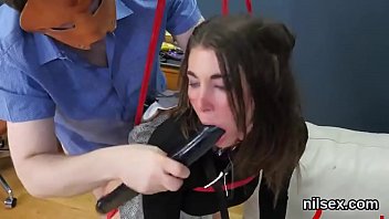 Flirty Kitten Was Taken In Anus Assylum For Painful Treatment