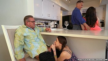 Amateur Teen Fucks Her Dad' Friend