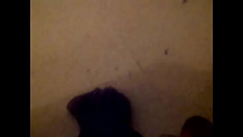 Black Gay Bear Cumming!