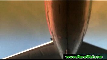 Nuru Slippery Gel On Sexy Horny Client And Relaxing Massage 07