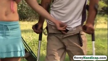 Sexy Beauty Decides To Please Handicaped Man With A Good Fuck-2