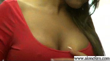 Real Alone Girl (jackie Cruz) Play With Sex Dildos Till Orgasm Clip-17