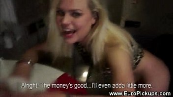 Party Girl Flashes Her Pussy For Cash