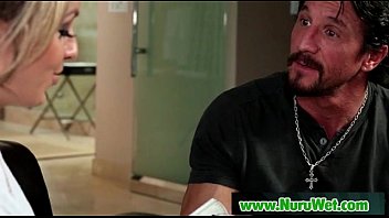 Nuru Massage With Busty Japanese Masseuse Who Suck Client Dick 24