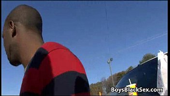 Black Muscular Guy Fuck White Mate Hard In His Tight Ass 13