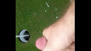 Jerking My Cock And Cumming In Public