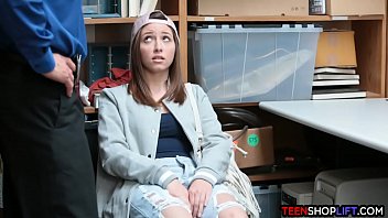 Amateur Shoplifter Teen Busted And Then Fucked By Security