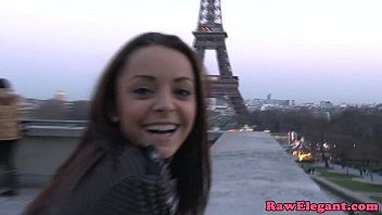 Pickedup French Babe Interracial Buttfucked