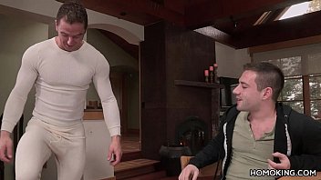 Dude Gets Banged When He Arrives Home From Snowboarding Class