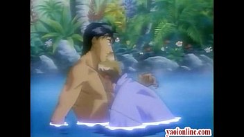 Two Inlove Hentai Gays Kissing Outdoor