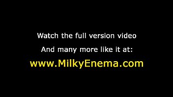 Les Guzzles Milk Enema