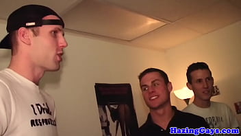 College Student Facialized During Hazing Game