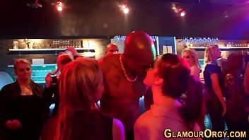 Glam Whores Sucking Cock