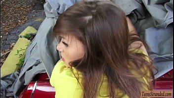 Sweet Teen Babe London Smith Gets Pounded In Countryside