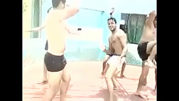 Boys Gay In Underwear Dance Straight
