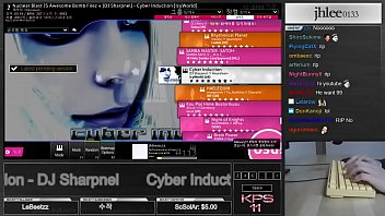 Osu!mania | Cyber Induction [icyworld] Dt | Played By Jhlee0133
