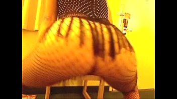 Slut Caught Trying On Her New Hose