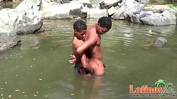 Hunky Ethnic Gay Boys Having Sloppy Wet Oral Fun
