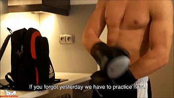 Victor' Rock Hard Cock Finds Its Way Into Justin' Ass