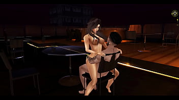 Room Garden 7 Pose Mail_ Toonslive3@gmail.com Marché Noir Black