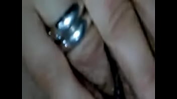 Mature Woman Fingering Her Hairy Pussy