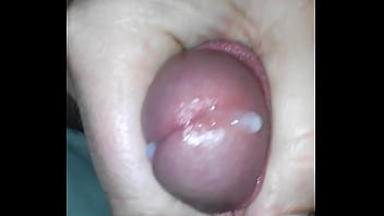 Stroking My Cock And Edging With Precum - Clip