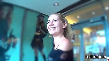 Gorgeous Czech Cutie Gets Seduced In The Mall And Reamed In Pov