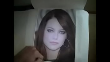 Cumming On Emma Stone