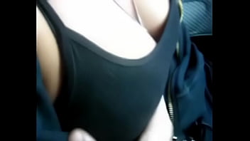 My video 3 - Boob-nipple-grope-press-blackdress