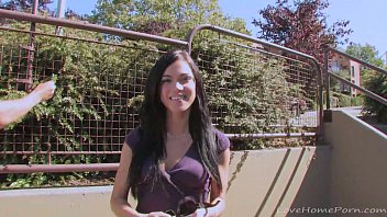 Cute Brunette Hungers For A Raging Boner