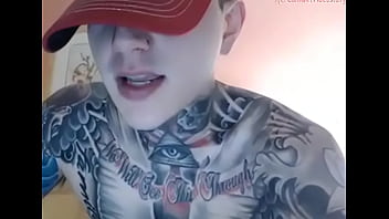 Muscle Guy Full Body Tattoo Huge Cock On Cam - Hornycamguys.com