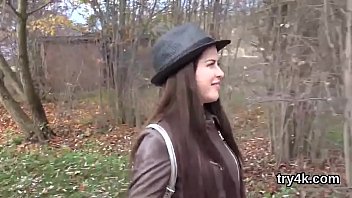 Elegant Teenie Sucks Dick In Pov And Gets Spread Cunt Screwed