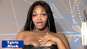 Black Shemale Plays With Her Phat Ass