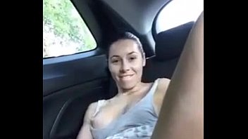 Safada Começa A Se Masturbar No Uber