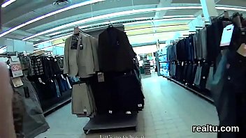 Czech Chick Is Tempted In The Shopping Centre And Fucked In Pov