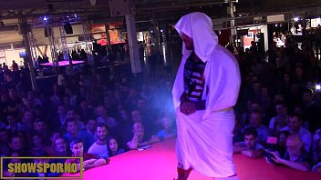 Big Monster Dick Striptease With Hot Brunette