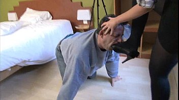 Office Shoes Cleaning For Mistress