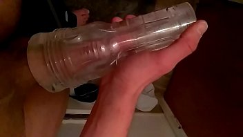 Slow Motion Hands Free Cumshot