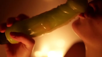 Teen Girl Splashes Around In Tub