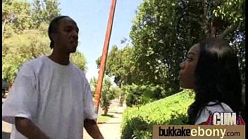 Ebony Whore Rides Cocks And Swallows Sperm 11 - blowjob, group, cocks, gangbang, oral, bukkake - Video 4768476