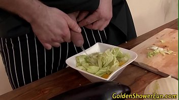 Pee Drinking Ho Gulps Cum