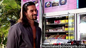 Humiliatedschoolgirls - Sexy Black Waitress Gives Full Service To A Big Dick