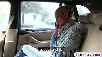 Huge Boobs Passenger Railed In The Cab