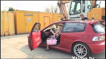 Y. Slut Fucked On The Hood Of The Car