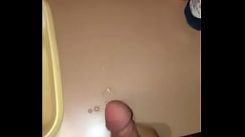 Bathroom Cumshot 6